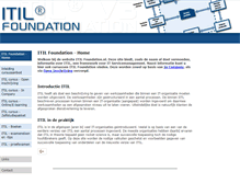 Tablet Screenshot of itilfoundation.nl